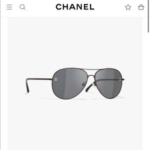 Chanel pilot sunglasses